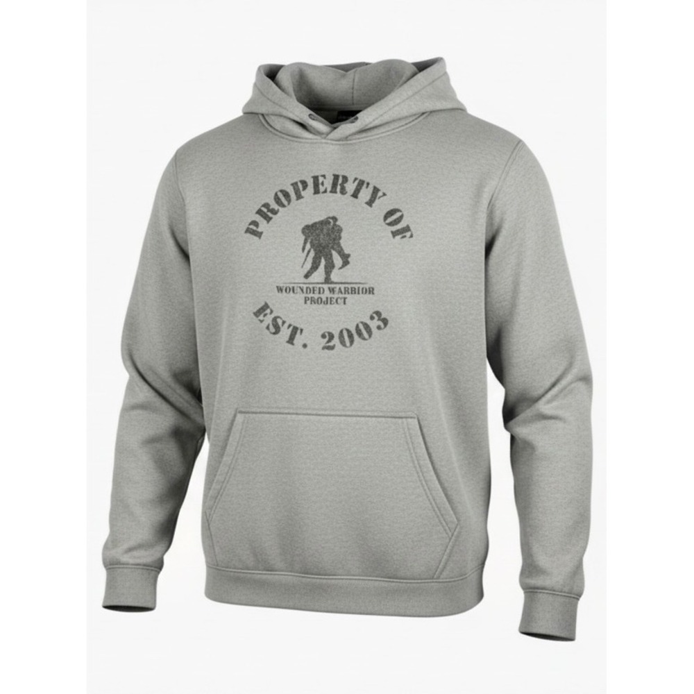 Under Armour Storm Wounded Warrior Project Hoodie Sweatshirt‎ Mens XL Gray READ